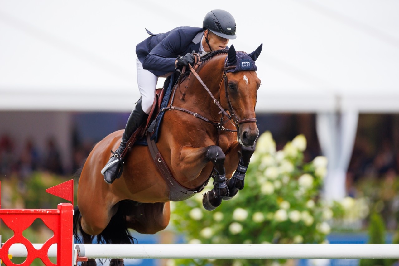 Riesenbeck Max Kühner und "Blue" Zweite in Global Champions Tour