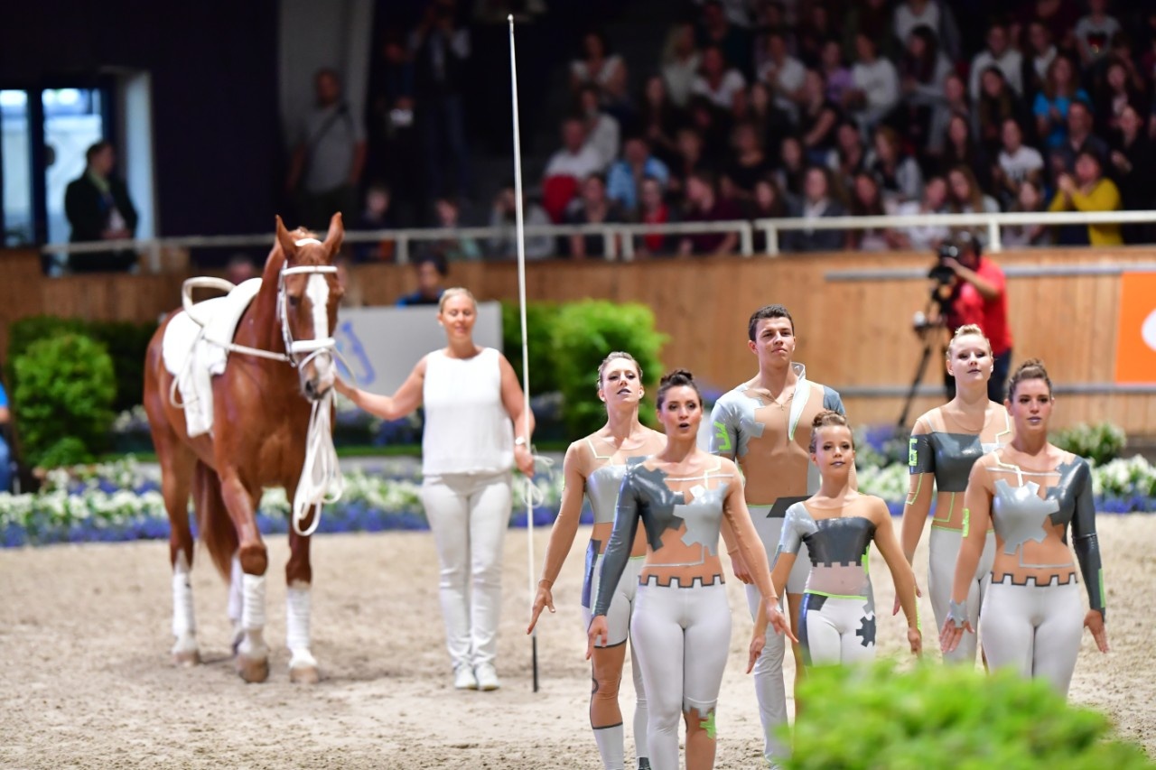 Aachen sterreichische Voltigierer Souver ne Dritte Im Nationenpreis