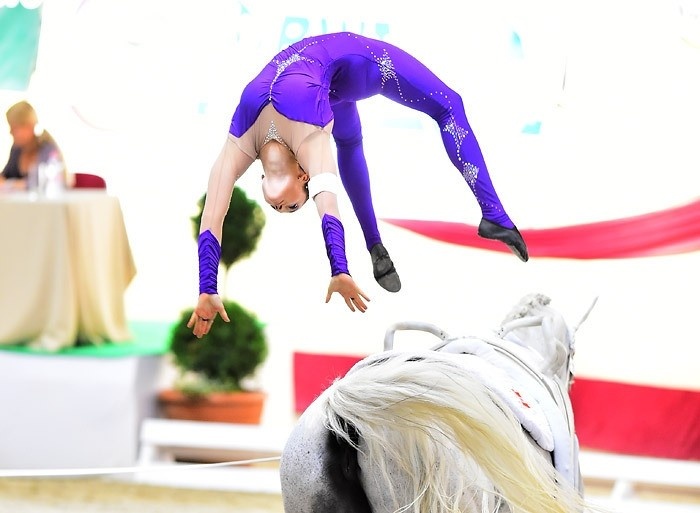 images Stadl Paura Voltigieren stadl paura spannendes duell der damen